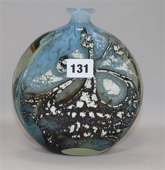 A Michele Luzoro studio glass vase height 18cm